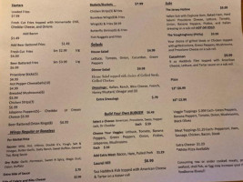 The Yough Roadhouse Grille menu