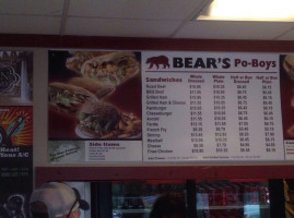Bear's food