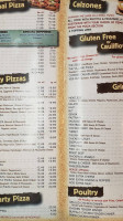 Pizza On Main menu