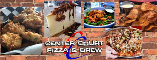 Center Court Pizza Brew food