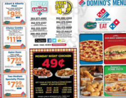 Domino's Pizza food