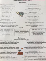 Brick And Mortar Pub menu