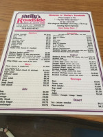 Roadside Grill menu