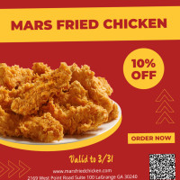 Mars Fried Chicken food
