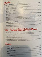 Istanbul Café And Bakery menu