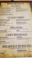 Ranchero's menu