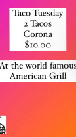 American Grill food