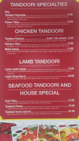 Tandoori House Indian Cuisine menu