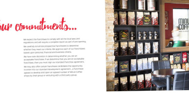 Minuti Coffee menu