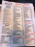 Bristol Republic menu