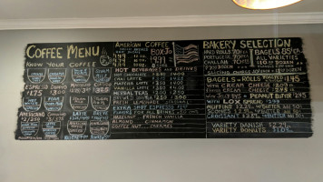 Crown Cafe menu
