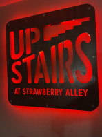 Upstairs At Strawberry Alley food