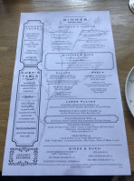 The Quincy Exchange menu