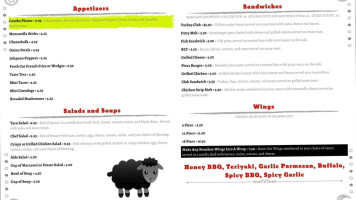 Blacksheep Grill menu