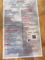 Taylor's Smokehouse And Tavern menu