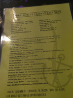 Mrs Lively's Cajun Konnection menu