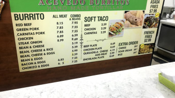 Acevedo's Market Liquor And Burritos inside