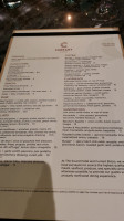 Currant Bistro menu