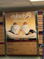 Tyler's Homemade Ice Cream inside