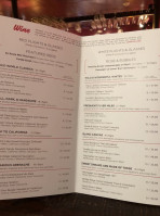 Spagio Wine Lounge menu