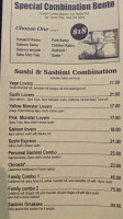 Shu Sushi Grill Ramen menu
