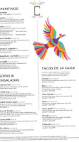 Cielo Cocina Mexicana menu