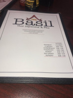 Basil Asian Fusion food