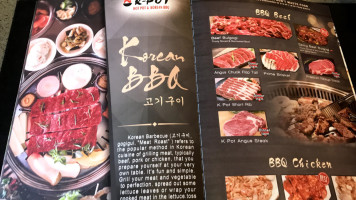 Kpot Korean Bbq Hot Pot food