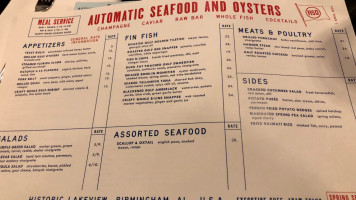 Automatic Seafood And Oysters food