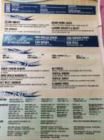 Blue Fish Lagoon Grille menu