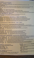 Cafe Venice menu
