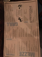 Karvouna Mezze menu
