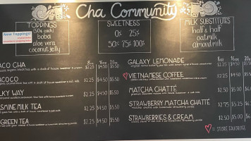 Cha Community food