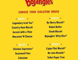 Bojangles menu