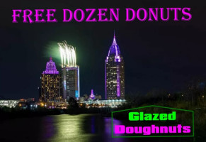 Glazed Doughnuts food