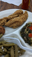 Arnold's -b-que Fried Catfish food