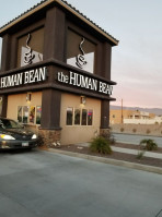 Human Bean outside