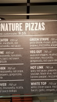 Blaze Pizza menu