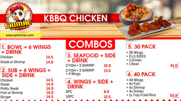 Chimac Best Korean In Houston menu