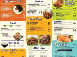 Yummy Hawaiian Bbq menu