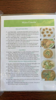 Thanh Tinh Chay menu