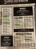 5 Lakes Brewing Co. menu