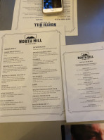 North Hill On Garland Restaurant Bar menu