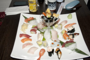 Sushi Densha food