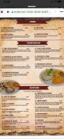 Fiesta Loca menu