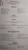 Driftwood Saloon Grill menu