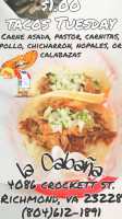 La Cabaña Y Taqueria food