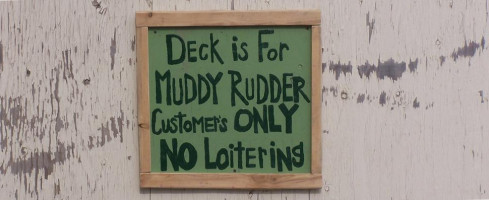 Muddy Rudder food