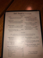 Bud's Pub Grill menu