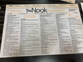The Nook Breakfast Spot food